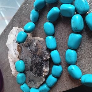 Turquoise Beaded Necklace